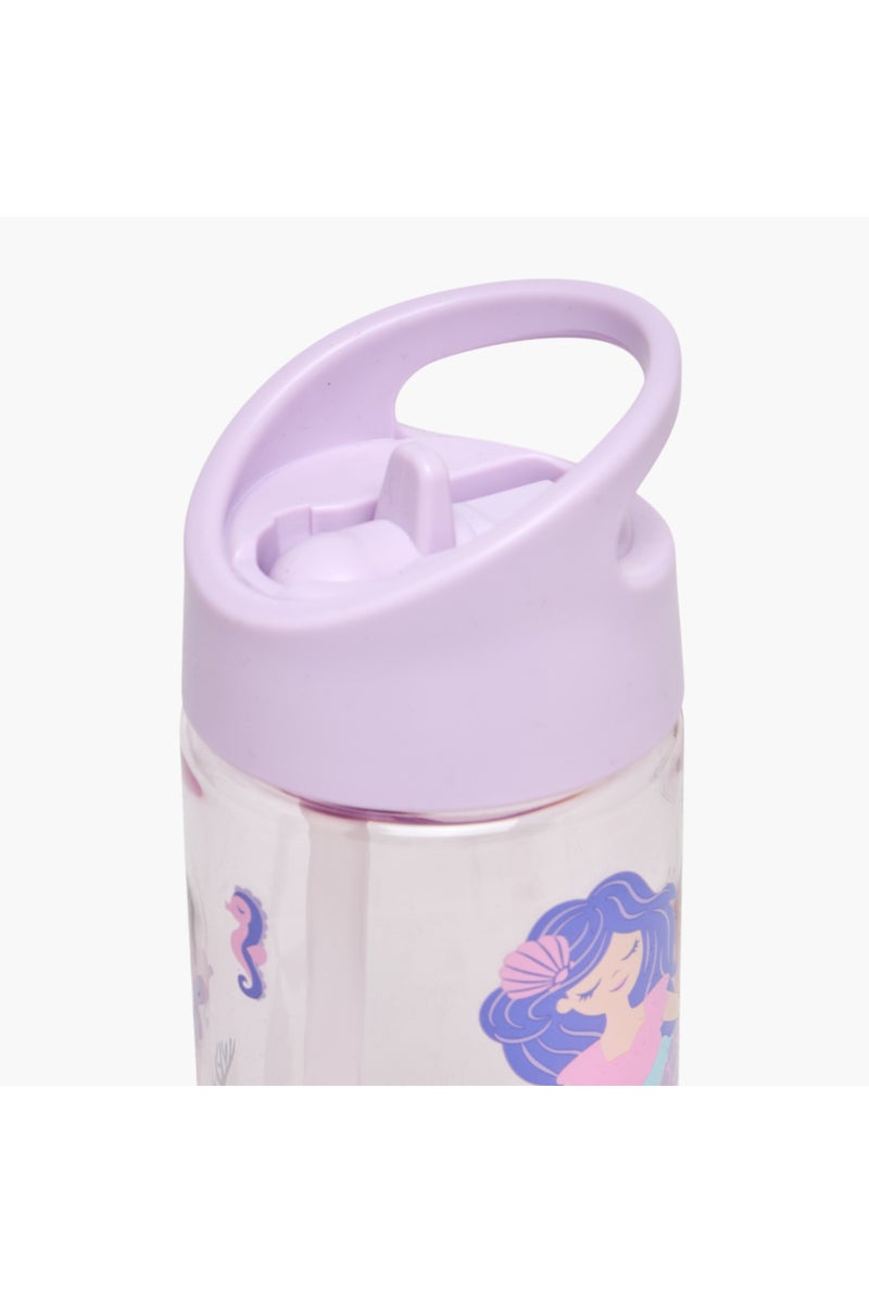 gloo Mermaid Print Sipper Water Bottle - 420 ml - Image 3